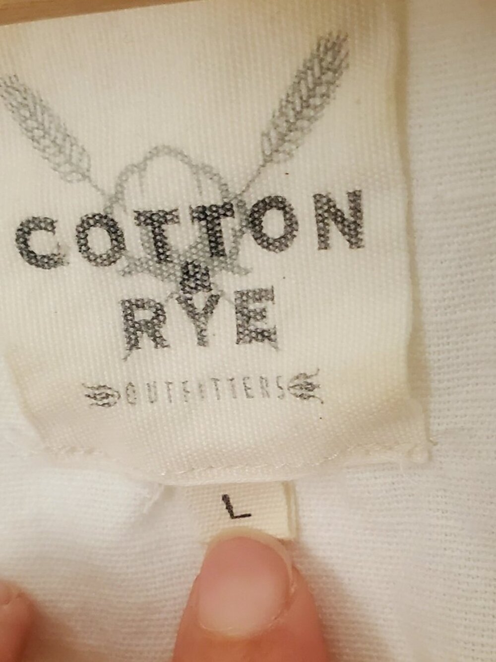 Cotton & Rye Outfitters Embroidered Ruffle Tank Top Women's Size L - Picture 5 of 6